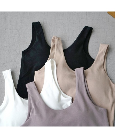 Summer Women Elastic Sporty Knitting Cotton Camis $39.27 - Underwear