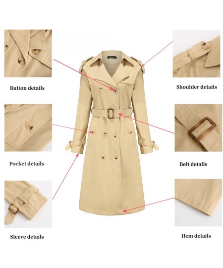 Vintage Office Solid Korea Fashion Windbreaker Casual Jacket Women 2023 Brand Single-breasted Khaki Black Outdoor Trench Coat...