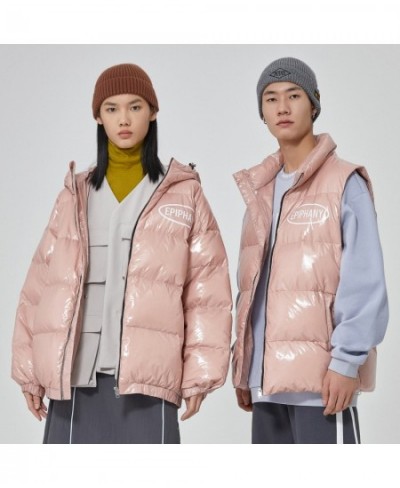 Bright Down Vest Winter Men and Women Windproof Waterproof Warm Down Coat Outerwear Female Puffer Jacket forCouples $70.51 - ...