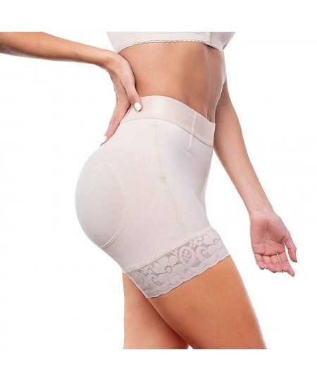 Fajas Colombianas Butt Lifter Shaper Shorts High Waist Stitching Lace Short Charming Curves Levanta Gluteos Mujer $41.68 - Un...