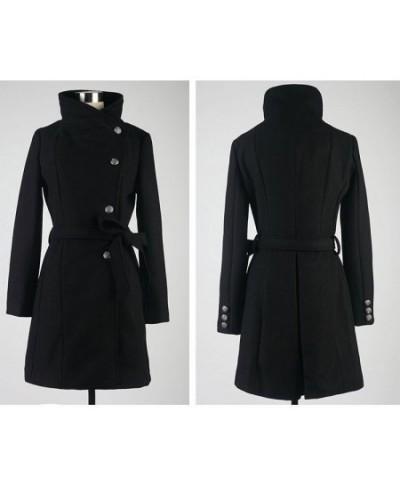 New Fashion Lapel Wool Coat Ladies Autumn Winter Manteau Femme Women 2022 Overcoat Cotton Mixing High Quality Long Slim Coats...