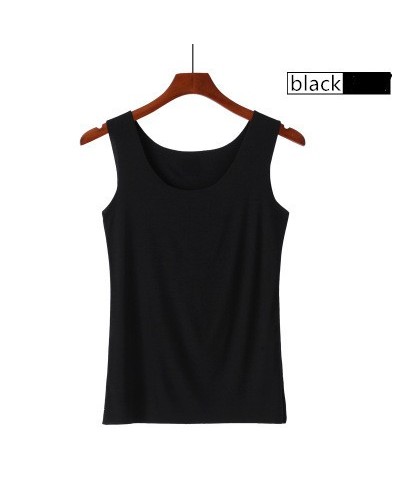 Sleeveless Soft Tank Top Women Summer Seamless Cutting Tanks Round Neck Sexy Slim Tops White Pink Lady Casual Tees Base Tees ...