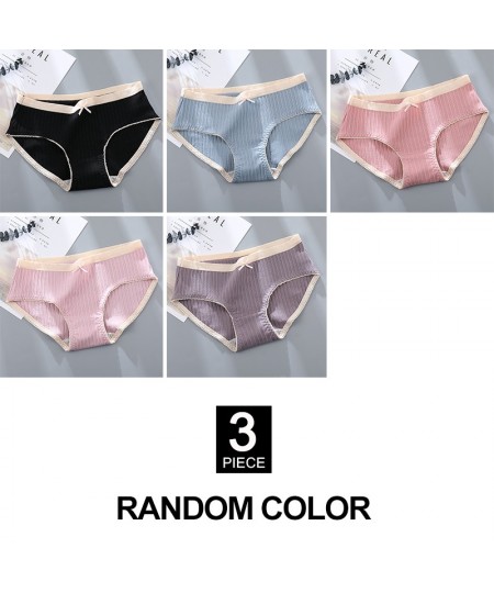 Cotton Women Panties Antibacterial Briefs Sexy Seamless Panty Breathable Underwear Set Japanese Lingerie 3 Pcs/lot $14.51 - U...