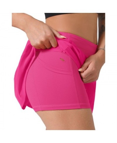 Women's LULU Style Outdoor Tennis Golf Yoga Skirt Running and Fitness High Elasticity Quick Drying and Breathable $57.62 - Bo...