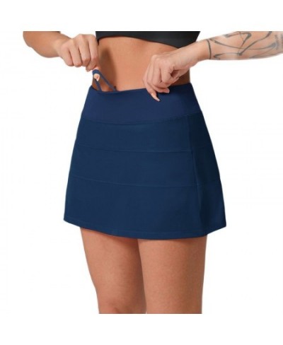 Women's LULU Style Outdoor Tennis Golf Yoga Skirt Running and Fitness High Elasticity Quick Drying and Breathable $57.62 - Bo...