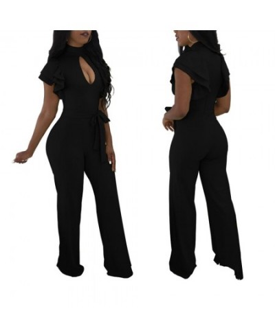 Sexy jumpsuit Plus size Solid color jumpsuits for women 2023 bodysuit $51.30 - Jumpsuits