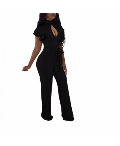 Sexy jumpsuit Plus size Solid color jumpsuits for women 2023 bodysuit $51.30 - Jumpsuits