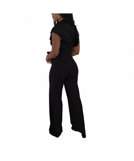 Sexy jumpsuit Plus size Solid color jumpsuits for women 2023 bodysuit $51.30 - Jumpsuits