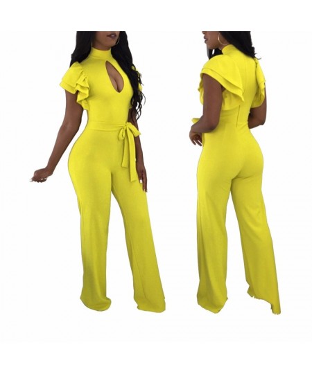 Sexy jumpsuit Plus size Solid color jumpsuits for women 2023 bodysuit $51.30 - Jumpsuits