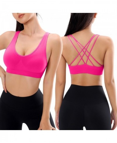 Women's Solid Color Seamless Thin Belt Thin Elastic Casual Bottom Bra Yoga Underwear Teen Workout Clothes Tops Size Small $23...