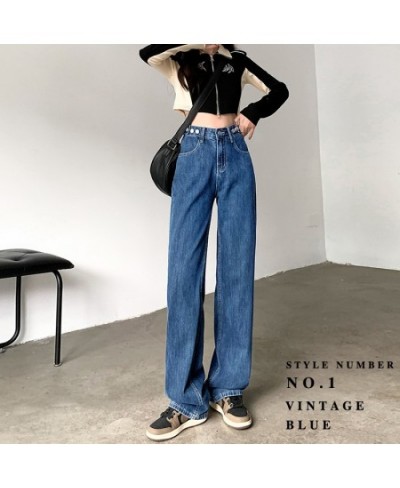 Vintage Baggy Y2k Jeans Women High Waist Women's Jeans Streetwear Denim Korean Fashion Female Women's Pants Clothing Clothes ...