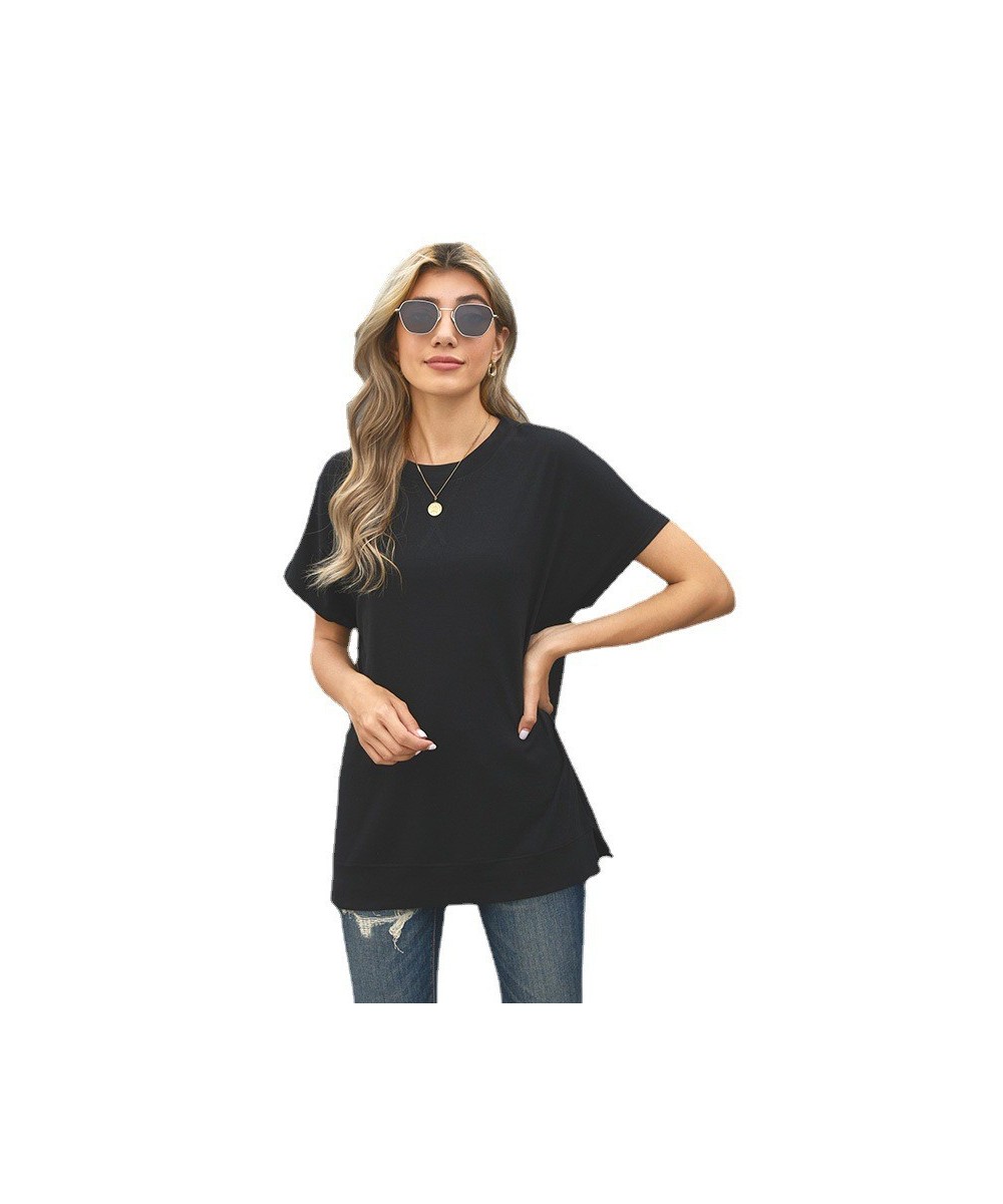 2022 New Summer Women High Quality Cotton Tshirts Fashion Causal Slim Ladies Tshirts $52.87 - Women Tops