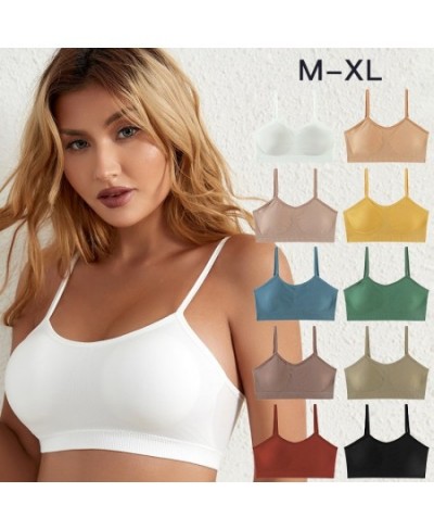 Sexy Backless Push Up Bra Women Big Size Padded Bras Plus Size Wireless Brassiere Comfortable Seamless Bra Wire Free Push Up ...