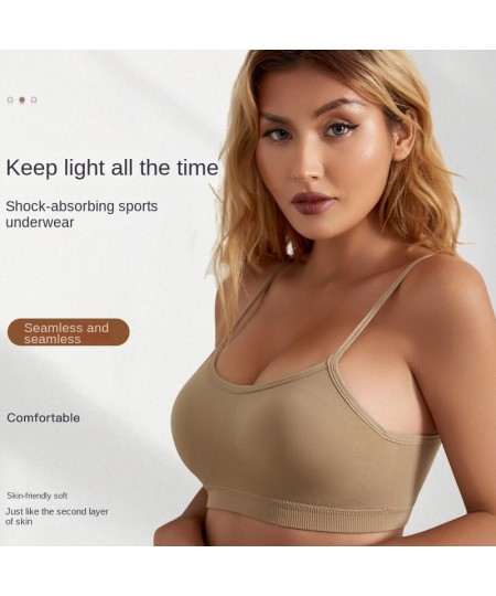 Sexy Backless Push Up Bra Women Big Size Padded Bras Plus Size Wireless Brassiere Comfortable Seamless Bra Wire Free Push Up ...