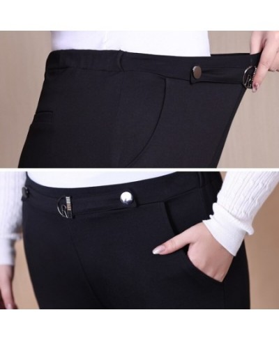 Pantalones High Waist Pants Plus Size Women Clothing Oversized Trousers Wide Leg Black 5XL 7XL Casual Fashion New $54.32 - Pl...