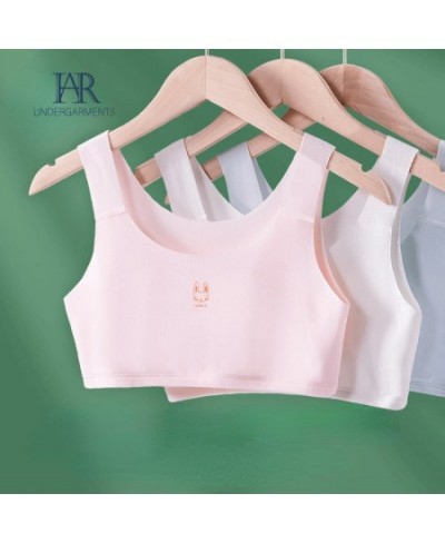 Girls Vest Underwear Development Period Girls Underwear Cotton Girls Primary School Girls Long Vest Bra $13.61 - Underwear