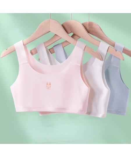 Girls Vest Underwear Development Period Girls Underwear Cotton Girls Primary School Girls Long Vest Bra $13.61 - Underwear