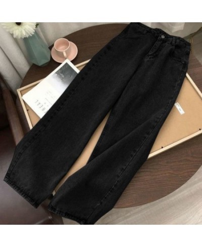 Women's Fashion Jeans Streetwear High Waist Woman Girls Women Wide Leg Pants Trousers Female Jean Femme Denim Baggy Mom Jeans...