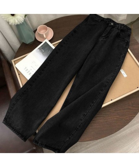 Women's Fashion Jeans Streetwear High Waist Woman Girls Women Wide Leg Pants Trousers Female Jean Femme Denim Baggy Mom Jeans...