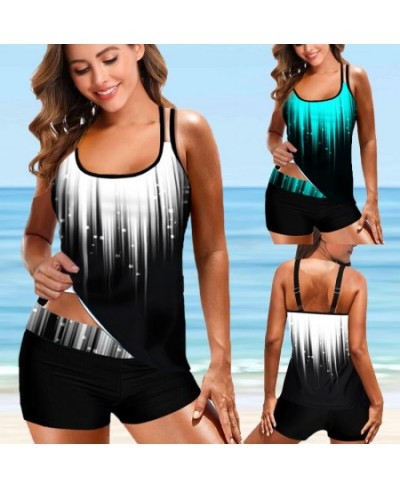 Women Tankinis Bikini Set Swimwear Swimsuit Bathing Swimwear Suit Ladies Bikini Set Summer Swimming Suit Two Pieces S-6XL $31...