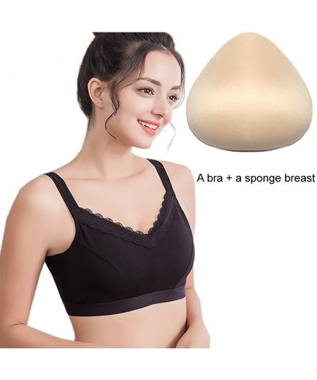 Bra Mastectomy Bra + Sponge Prosthesis Breast Formation Fake Breast Enhancer $39.40 - Underwear