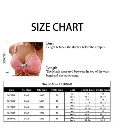 Women Bras Front Closure Seamless Floral Embroidery Push Up Bras Wireless Brassiere Bralette Wireless Underwear Comfy Lingeri...