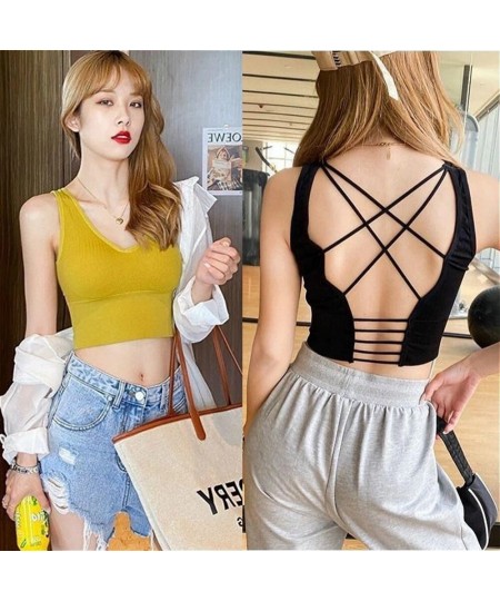 New Beauty Back Sports Bra Women Shockproof Sexy Breathable Athletic Fitness Running Gym Vest Tops Sportswear Crop Push up To...