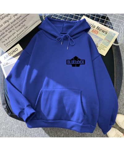 Anime Blue Lock Hoodies Isagi Meguru Clothes Manga Winter Warm Women Hoodie Spring/Autumn Unisex Sweatshirt Harajuku Sudadera...