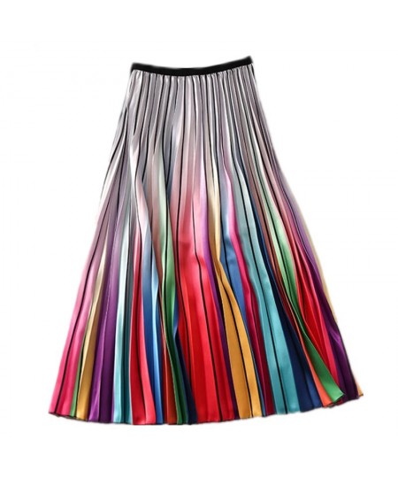 Summer Vintage Midi Skirts Women Elegant Faldas Saia Harajuku Ropa Mujer Casual Skirt Woman Clothes Tutu Vestidos Jupe Femme ...