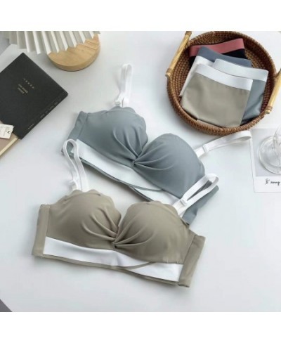 Japanese Style Women Push up Bra Underwear No wired Sexy Comfortable Small Chest Girls Bras $20.63 - Underwear