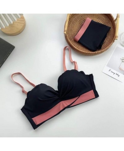 Japanese Style Women Push up Bra Underwear No wired Sexy Comfortable Small Chest Girls Bras $20.63 - Underwear