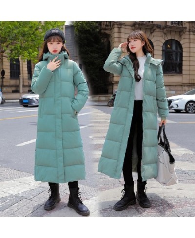 Thick Down Coats Long Down Jacket Women Korean Parkas Long Coats Women's Down Jacket 2022 Hit Winter Coat Women Puffer Jacket...