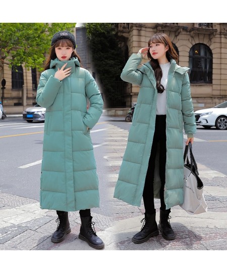 Thick Down Coats Long Down Jacket Women Korean Parkas Long Coats Women's Down Jacket 2022 Hit Winter Coat Women Puffer Jacket...