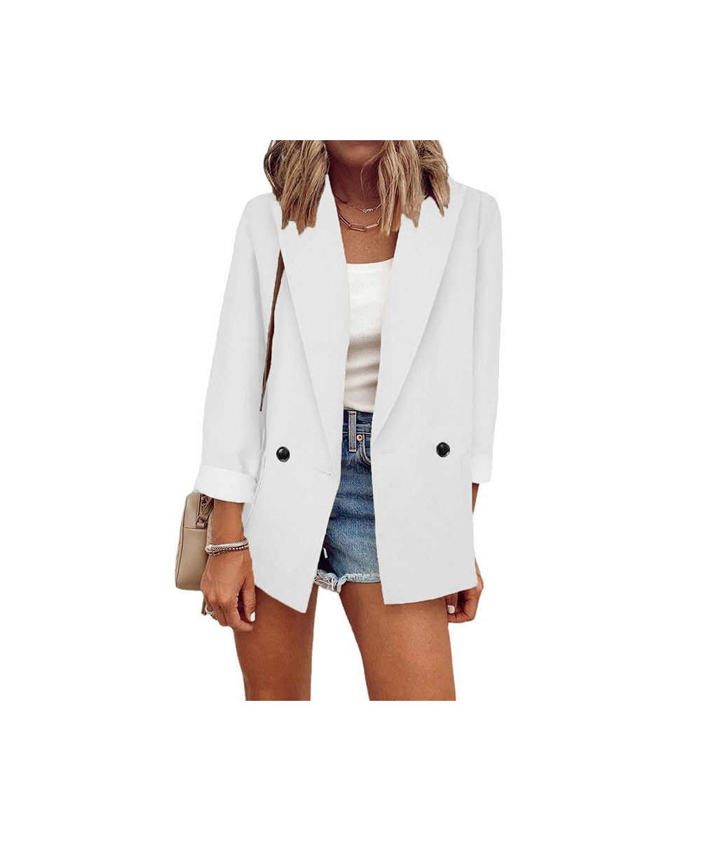 Blazers Jackets for women 2023 Spring and Autumn Female Jacket Outerwears Office Long Sleeve Top Women Oversized Jacket $40.9...