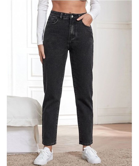 Women‘s Plus Size Jeans High Waisted Harem Jeans 5XL 6XL Ladies Boyfriend Jeans Denims Curve Size Black Jeans Women Denim Pan...