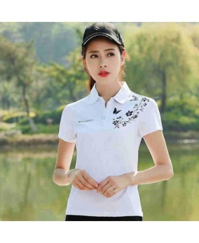 Summer Fashion Polo Shirt Women New Casual Short Sleeve Slim Polos Mujer Shirts Tops Female Cotton Polo Shirt $34.85 - Tops &...