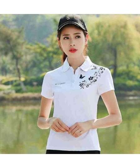 Summer Fashion Polo Shirt Women New Casual Short Sleeve Slim Polos Mujer Shirts Tops Female Cotton Polo Shirt $34.85 - Tops &...