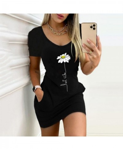 Women White Floral Print Mini Dress Summer Sexy Bodycon Party NightClub Dresses Female O-Neck Pockets Camisole Dress Vestidos...