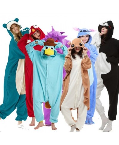 Women Pajamas Onesie For Adults Kigurumi Men Sleepwear Anime Cosplay Costume Cartoon One-Piece Pijama Halloween Birthday Gift...