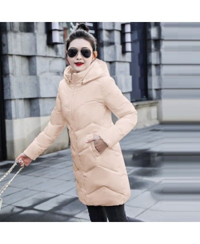 Winter Female Long Jacket 2022 Winter Coat Women Fake Fur Collar Parkas Woman Plus size S-7XL Down Jacket Winter Jacket Women...