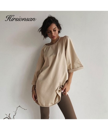 Summer Cotton Loose Sets Women 2023 Oversized Two Pieces T Shirts and High Waist Knitted Shorts Outfits Tracksuit $64.47 - Su...