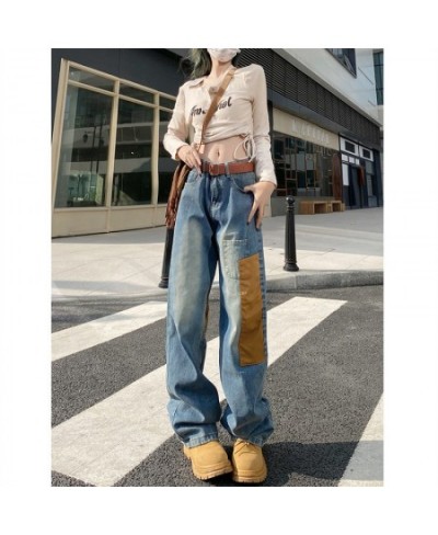 Vintage Clothes Women's Pants Female Clothing Pant Jeans Women Y2k Korean Fashion Baggy Jeans Woman High Waist Streetwear $51...