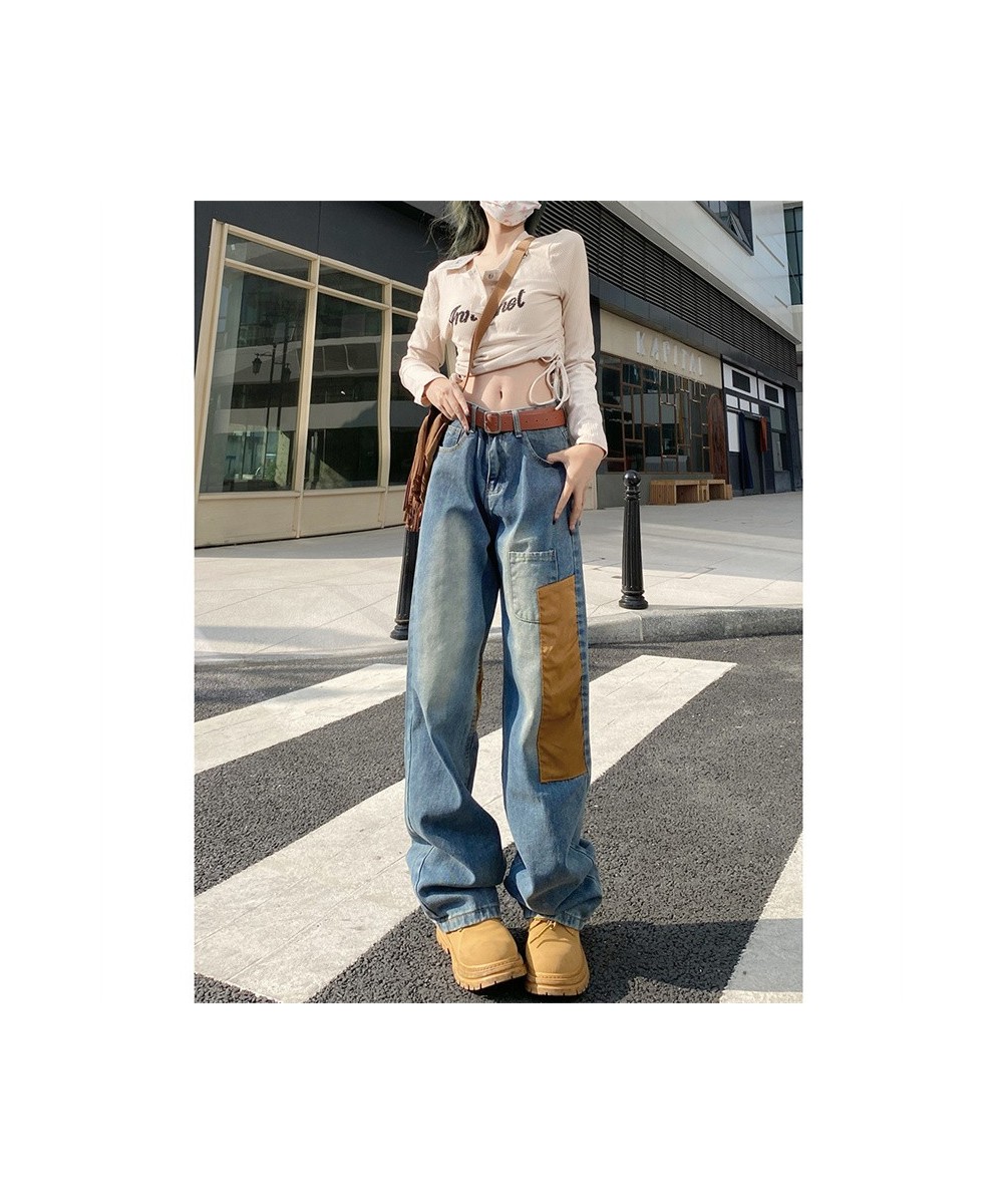 Vintage Clothes Women's Pants Female Clothing Pant Jeans Women Y2k Korean Fashion Baggy Jeans Woman High Waist Streetwear $51...