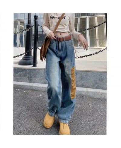 Vintage Clothes Women's Pants Female Clothing Pant Jeans Women Y2k Korean Fashion Baggy Jeans Woman High Waist Streetwear $51...