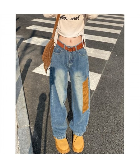 Vintage Clothes Women's Pants Female Clothing Pant Jeans Women Y2k Korean Fashion Baggy Jeans Woman High Waist Streetwear $51...