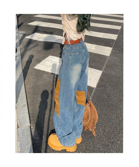 Vintage Clothes Women's Pants Female Clothing Pant Jeans Women Y2k Korean Fashion Baggy Jeans Woman High Waist Streetwear $51...