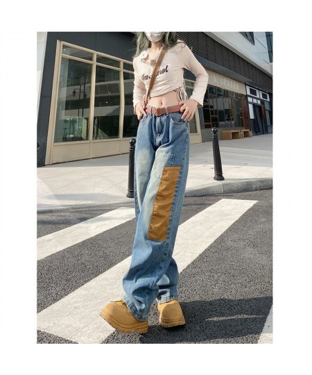 Vintage Clothes Women's Pants Female Clothing Pant Jeans Women Y2k Korean Fashion Baggy Jeans Woman High Waist Streetwear $51...