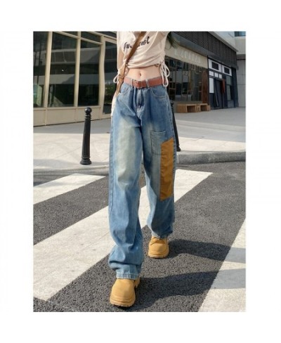 Vintage Clothes Women's Pants Female Clothing Pant Jeans Women Y2k Korean Fashion Baggy Jeans Woman High Waist Streetwear $51...