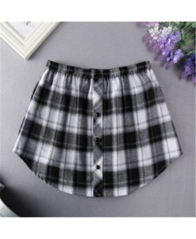 Shirt Extenders Layering Fake Top Lower Sweep Shirt Extender Asjustable Mini Skirt for Women Girls $21.90 - Skirts