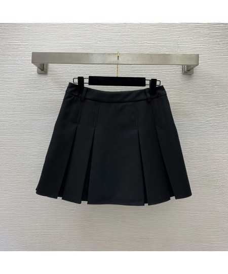 2023 summer new ultra short mini culottes 100 match lace pleated skirt sexy half skirt fashion word skirt $64.93 - Tops & Tees